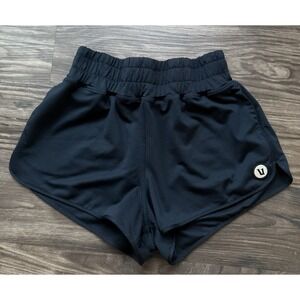 VUORI Micro Mesh Short Women's Size Small 3" Inseam Navy Blue Sold Out EUC